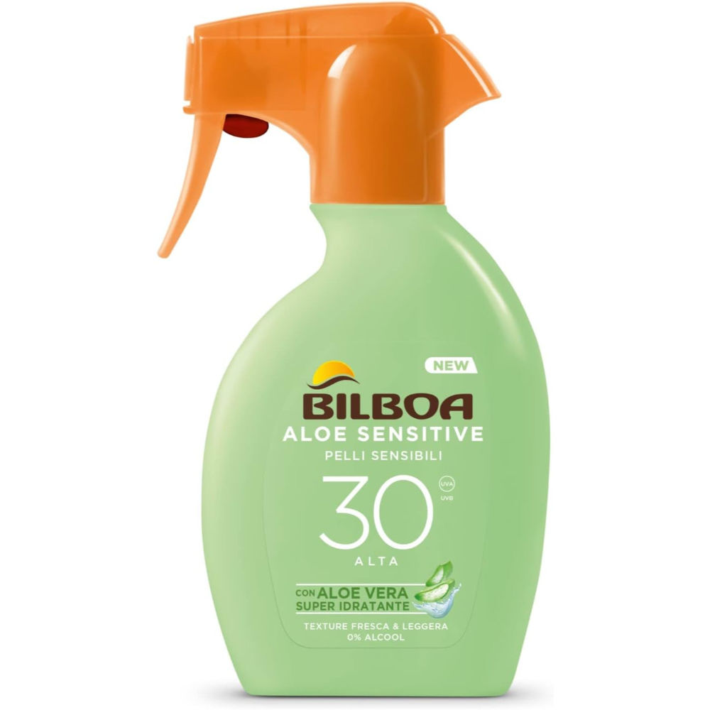 BILBOA SPRAY SOLARE CORPO SPF30 ALOE 250MLBilboa