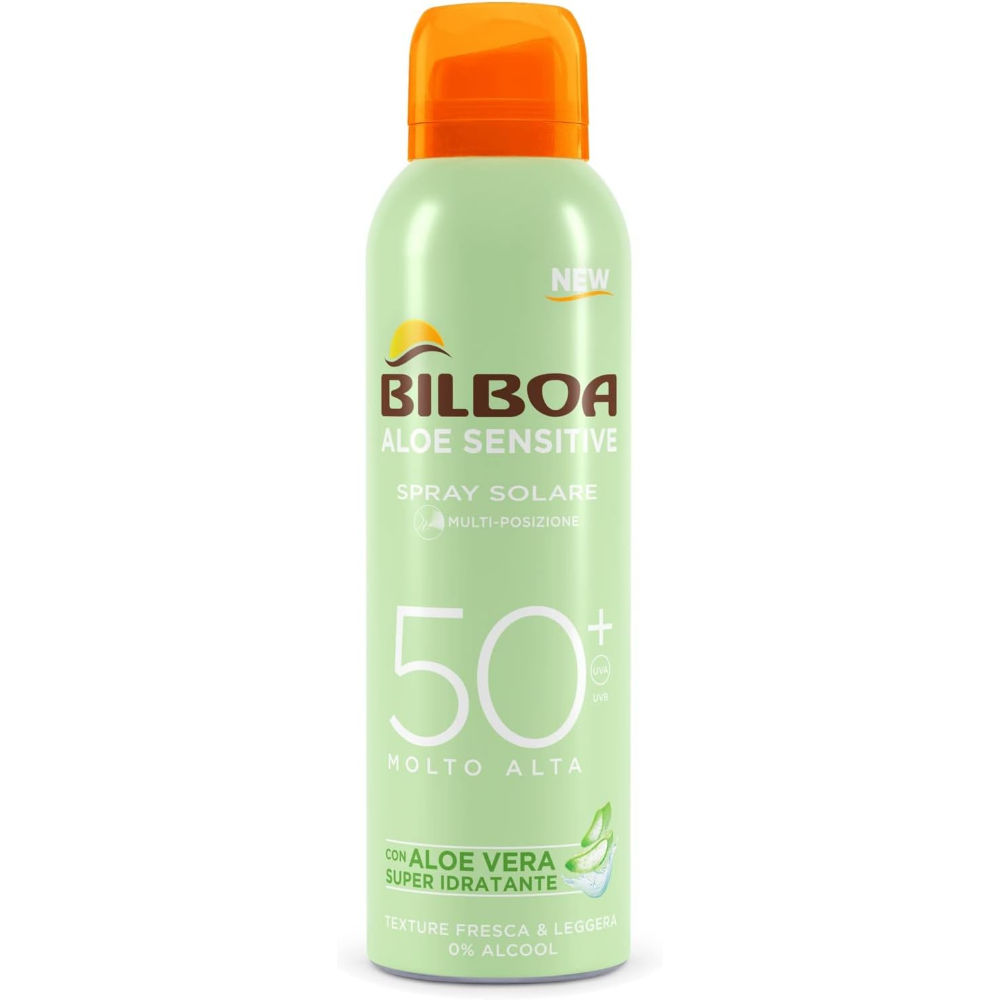 BILBOA SPRAY SOLARE SPF50+ ALOE VERA 150MLBilboa