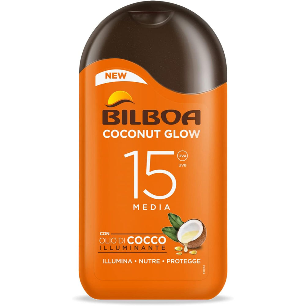 BILBOA CREMA SOLARE SPF15 COCONUT GLOW 200MLBilboa
