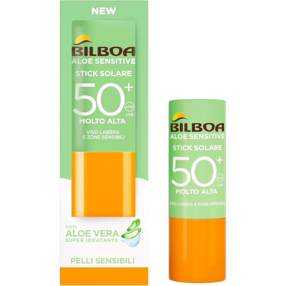 BILBOA STICK SOLARE SPF50+ ALOE VERA 12GBilboa