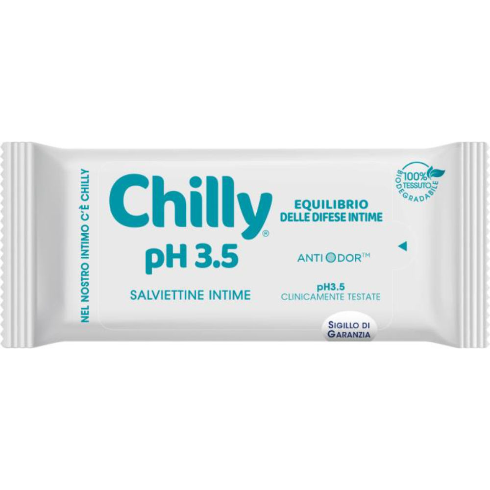 Chilly Salviette Intime pH 3.5 - 12pzChilly