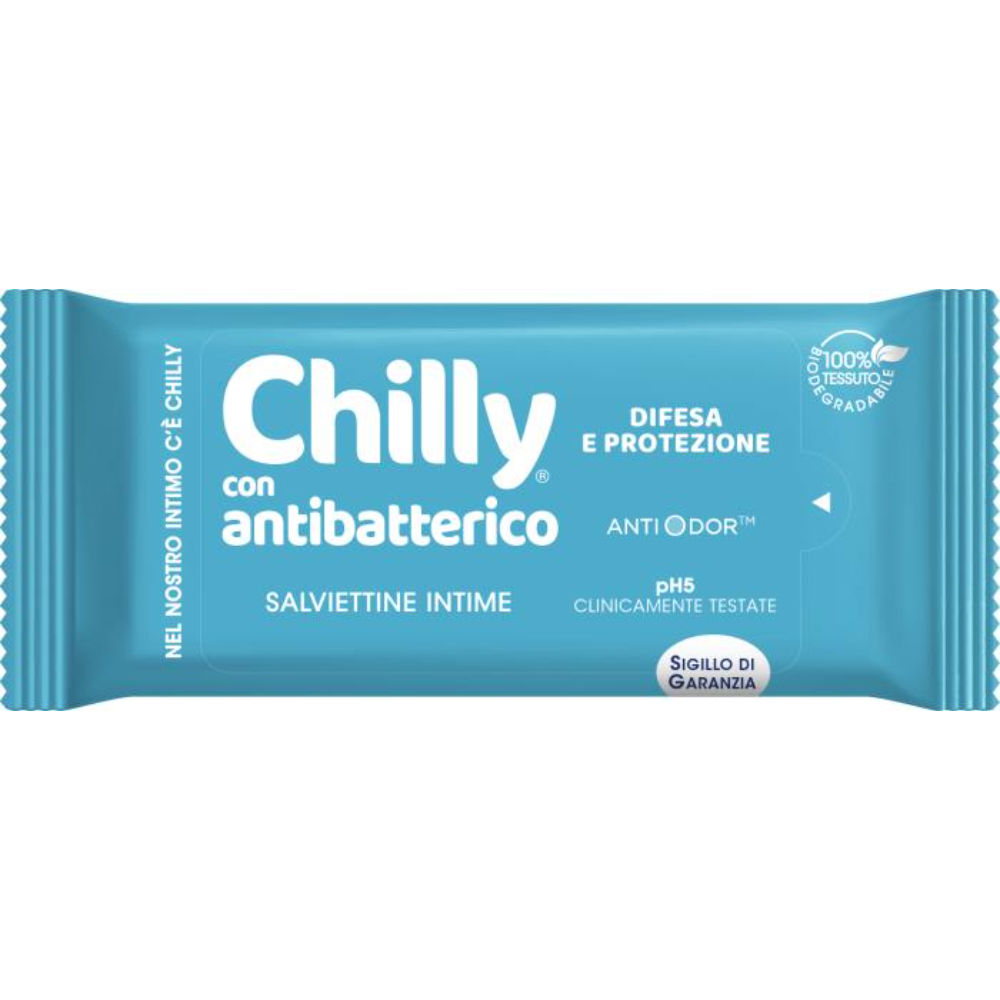 Chilly Salviette Intime Antibatterico - 12pzChilly