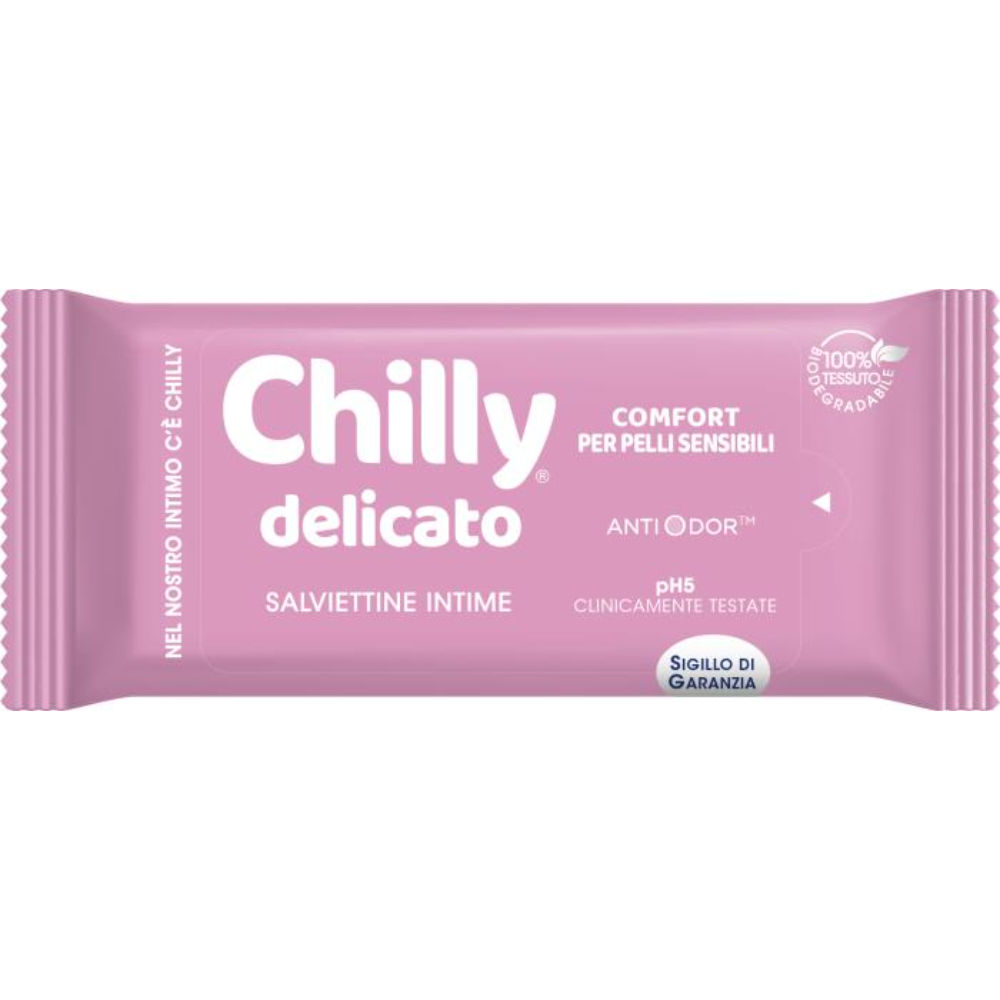 Chilly Salviette Intime Delicato - 12pzChilly