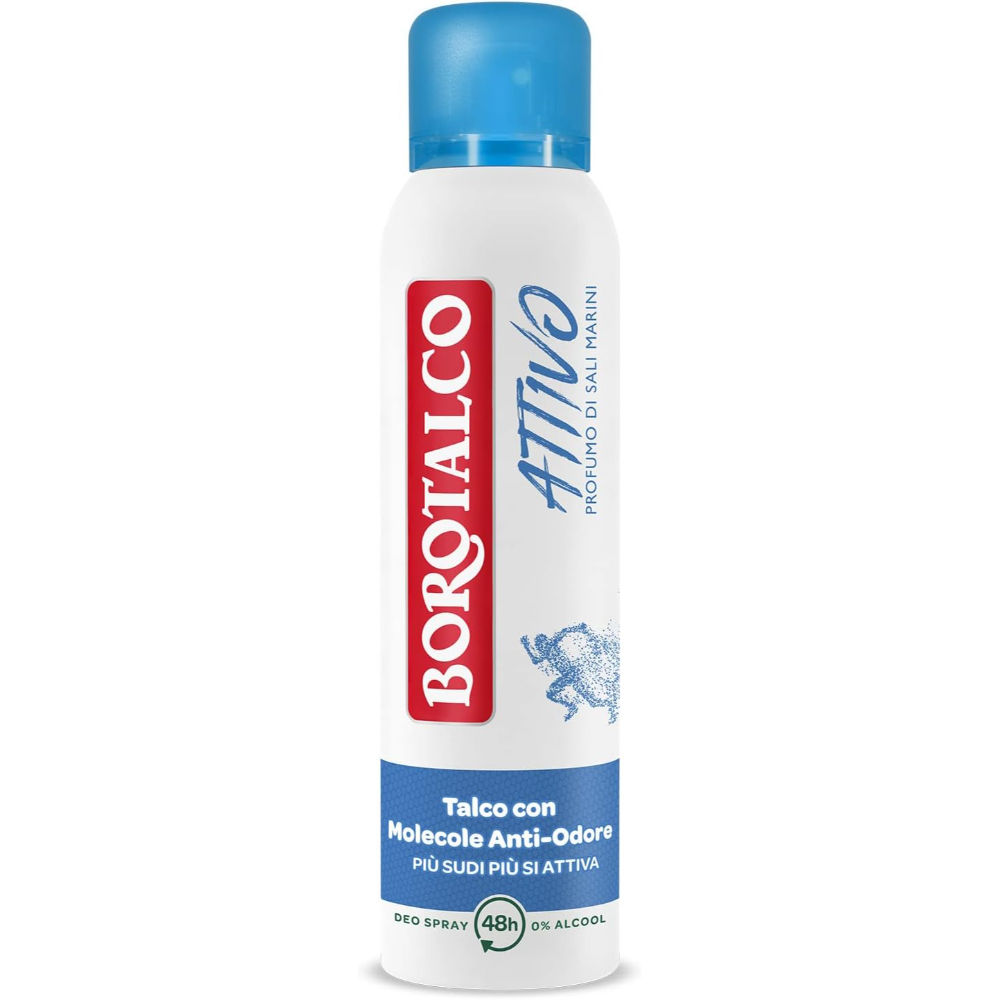 Borotalco - Deodorante Attivo - Sali Marini -150mlBorotalco