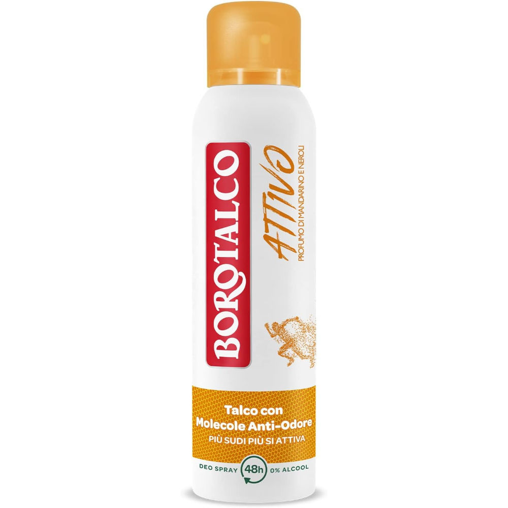 Borotalco - Deodorante Attivo - Mandarino e Neroli -150mlBorotalco