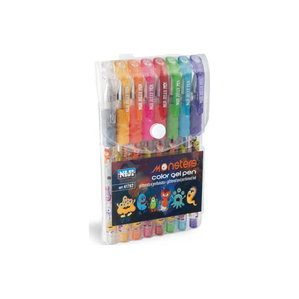 SFERA NIJI GEL GLITTER SET PZ. 8 PROFUMATA 61787Niji