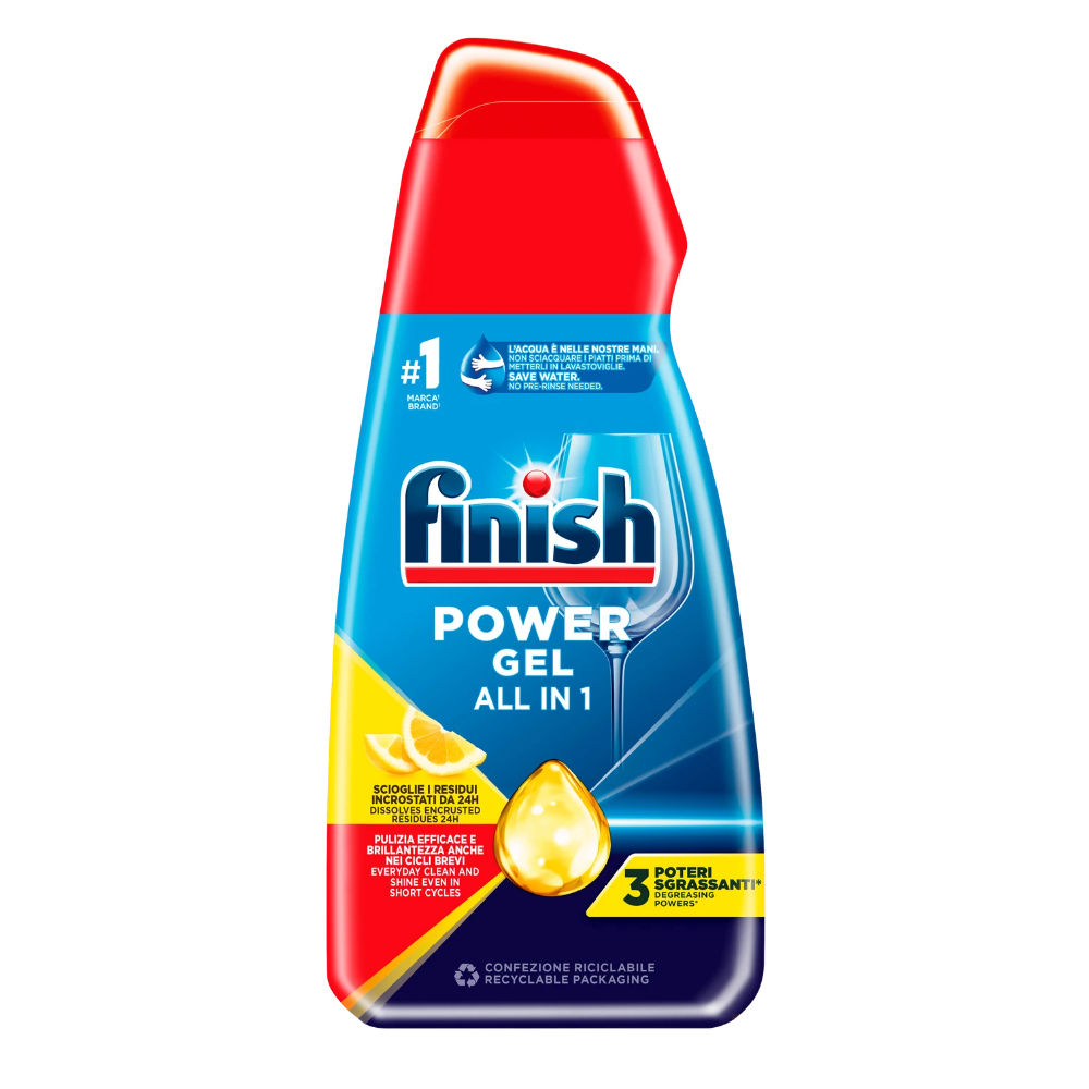 Finish Power Gel 600ml - LimoneFinish