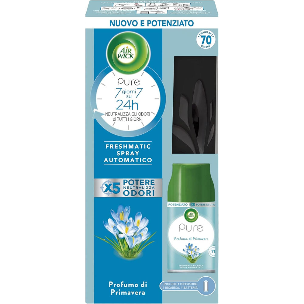 AIR WICK FRESHMATIC + RICARICA PRIMAVERAAir Wick