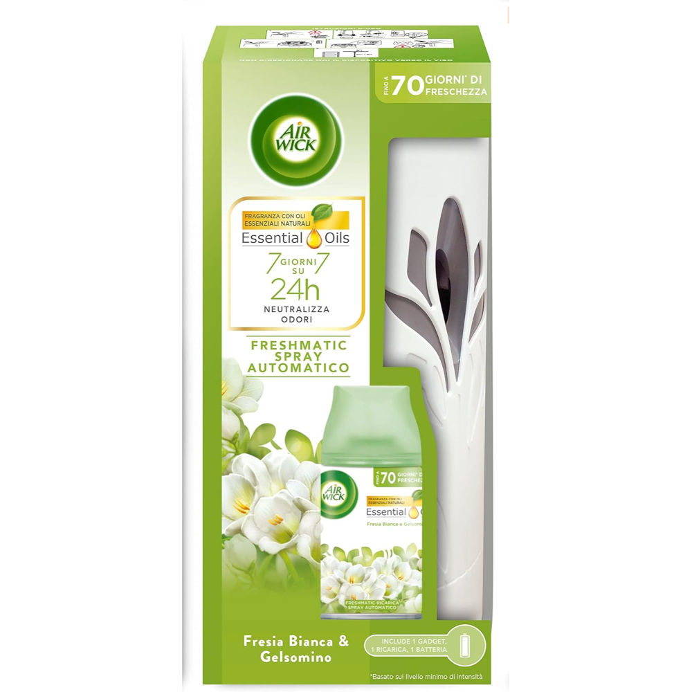 AIR WICK FRESHMATIC + RICARICA FRESIA & GELSOMINOAir Wick
