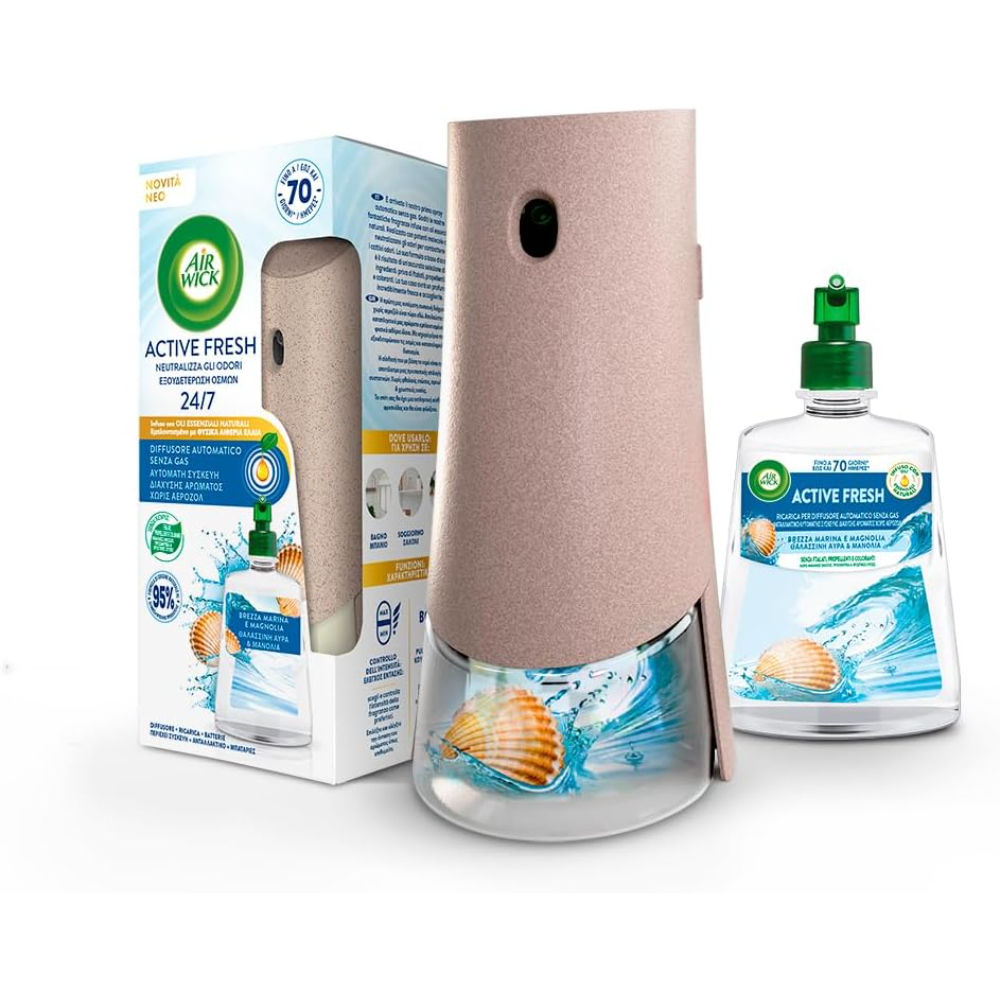 AIR WICK ACTIVEFRESH + RICARICA BREZZA MARINAAir Wick