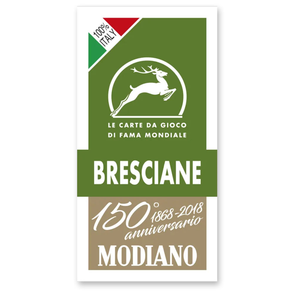CARTE BRESCIANE VERDE 150 MODIANOModiano
