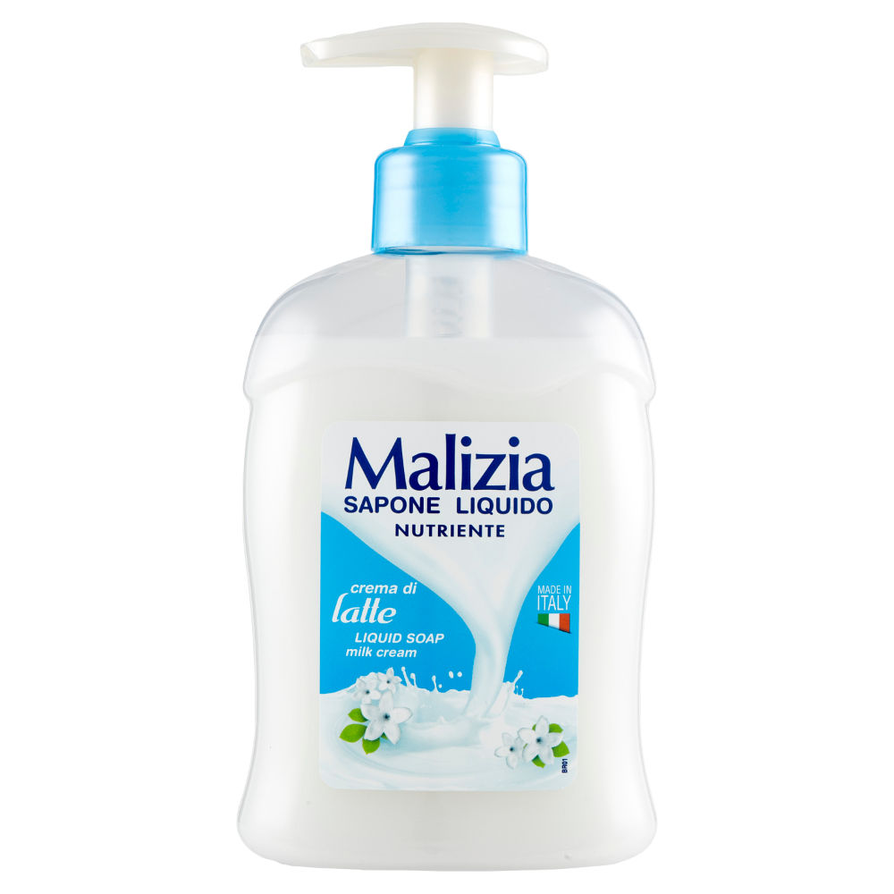 Malizia Sapone Liquido Nutriente 300ml - Crema di LatteMalizia