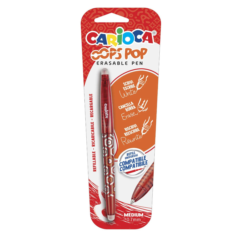 CARIOCA OOPS POP BLISTER 1PC REDCarioca