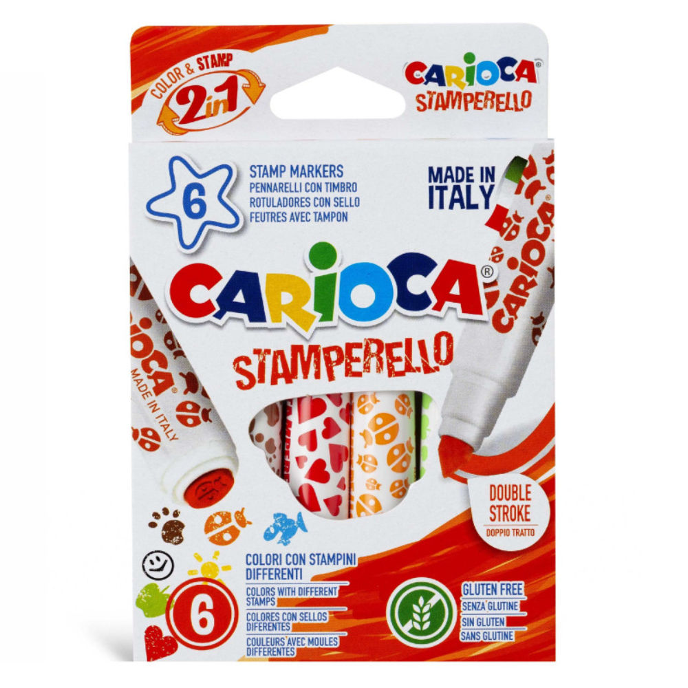 CARIOCA PENNARELLI STAMPERELLO 6PZCarioca