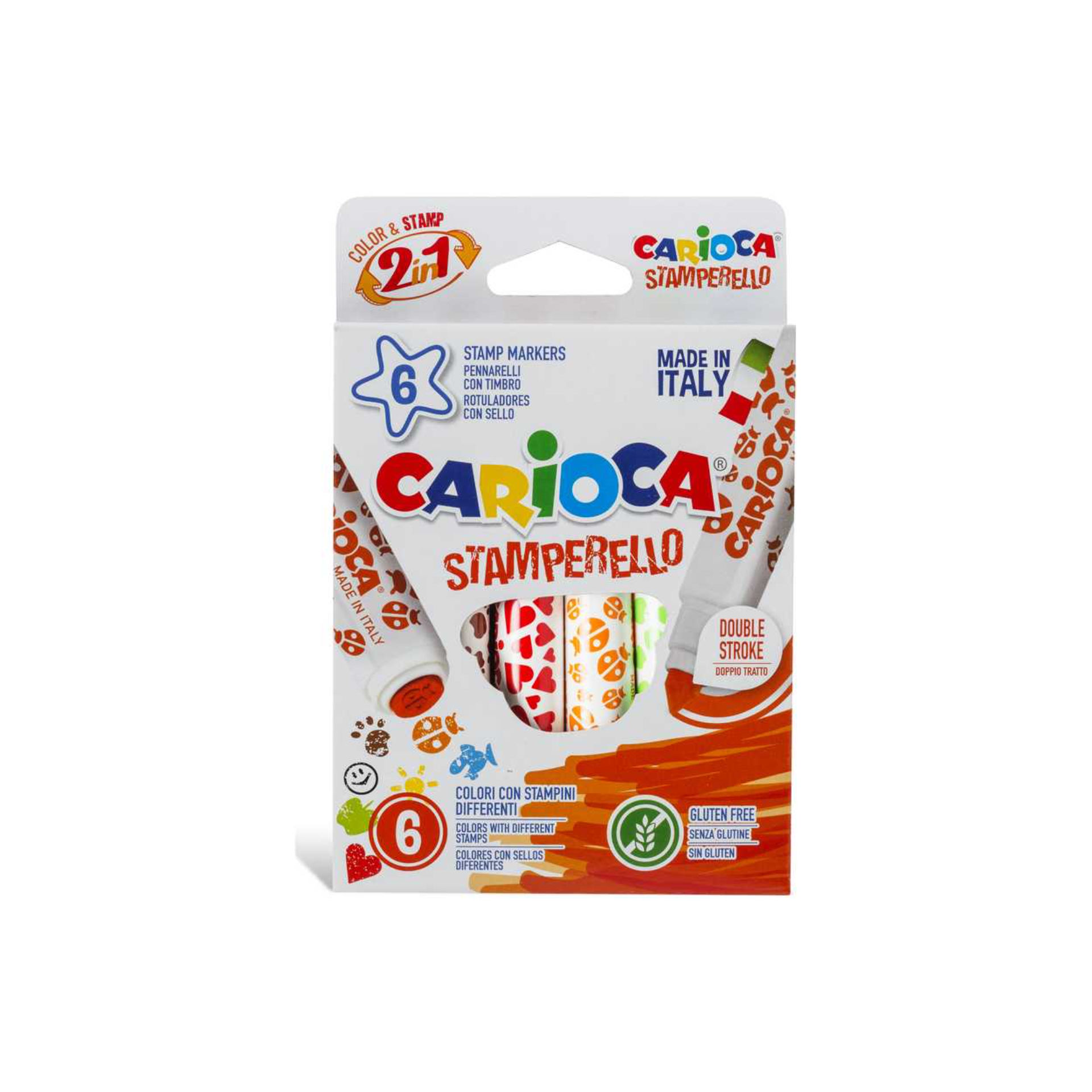 PENNARELLO CARIOCA STAMPERELLO SCAT. 6 COL. 42279Carioca