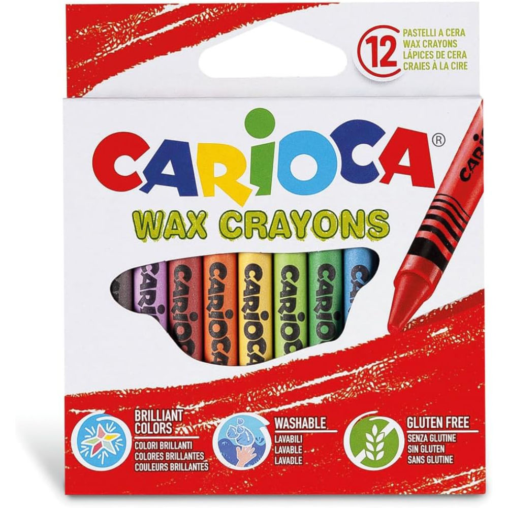 CARIOCA PASTELLI CERA 12PZCarioca