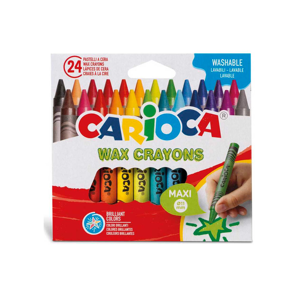 CARIOCA PASTELLI CERA MAXISCAT24Carioca