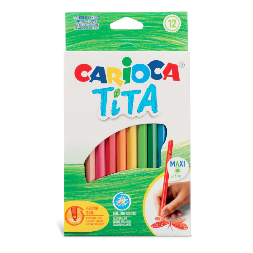 CARIOCA MATITE COLORATE MAXI TITA 12PZCarioca