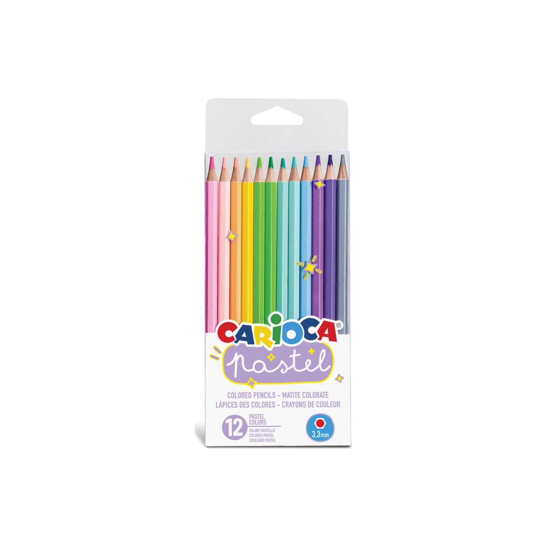 PASTELLO CARIOCA PASTEL  SCATOLA 12 COL.  43034Carioca