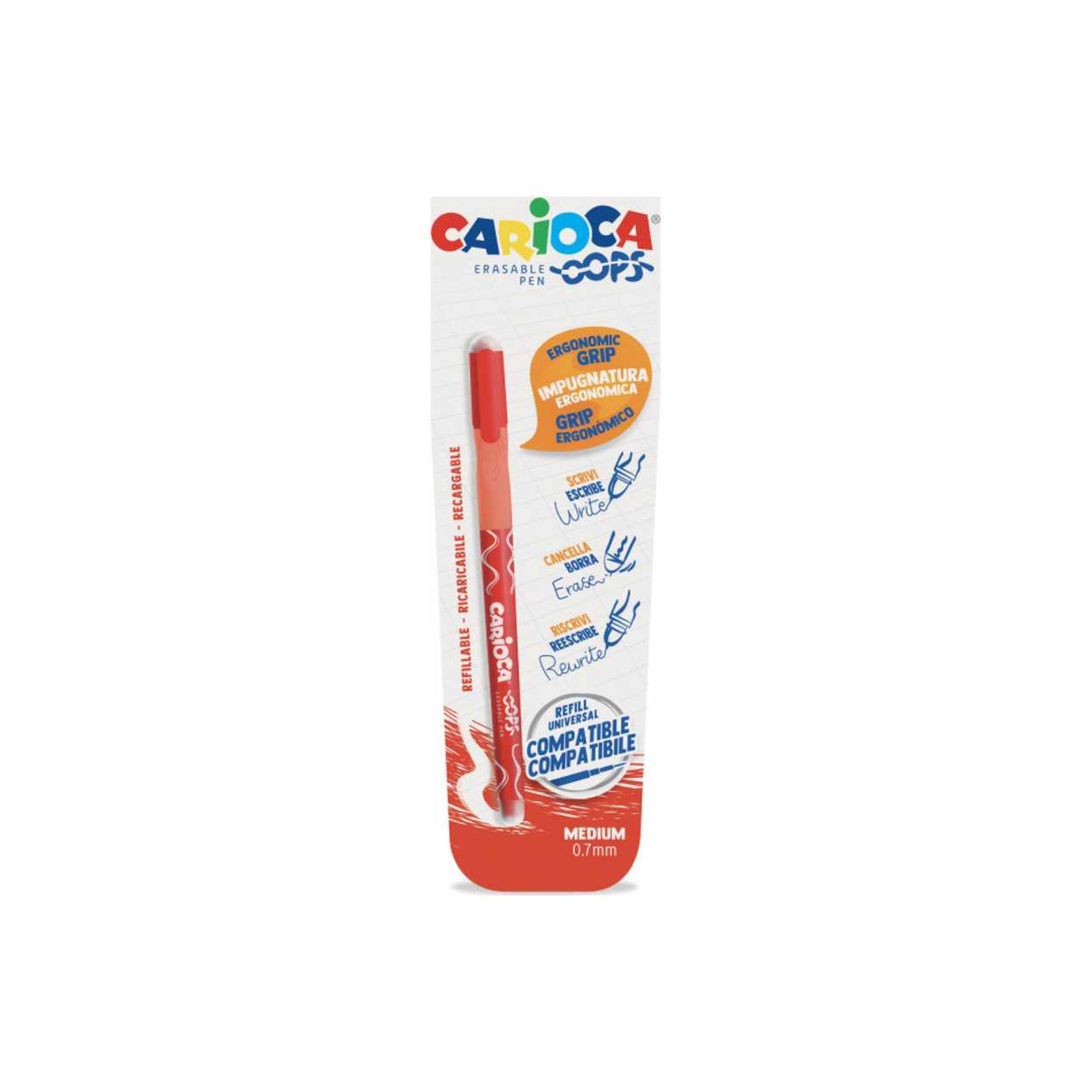 SFERA CARIOCA OOPS    1 PZ. ROSSO 43036/03Carioca