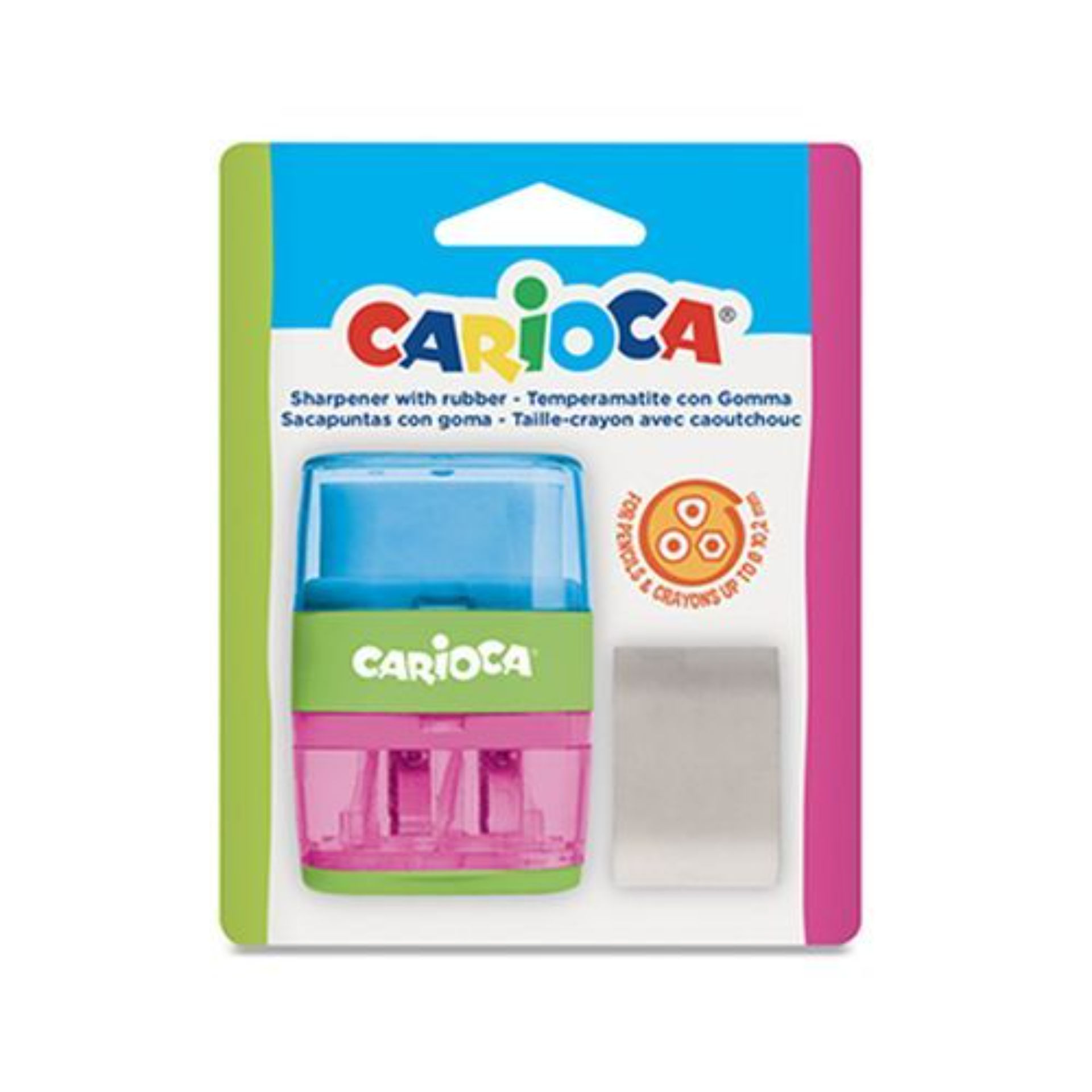 TEMPERAMATITE CARIOCA 2 FORI C/GOMMA 1 PZ 43107Carioca