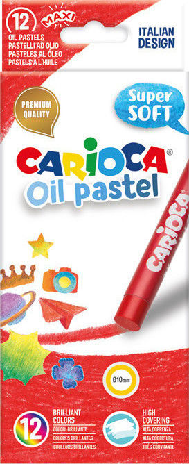 PASTELLO OLIO CARIOCA MAXI     12 COL.  43277Carioca