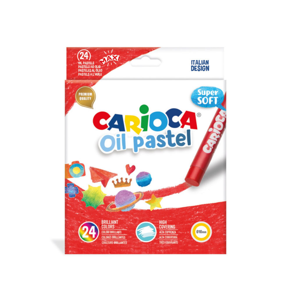 PASTELLO OLIO CARIOCA MAXI     24 COL.  43278Carioca