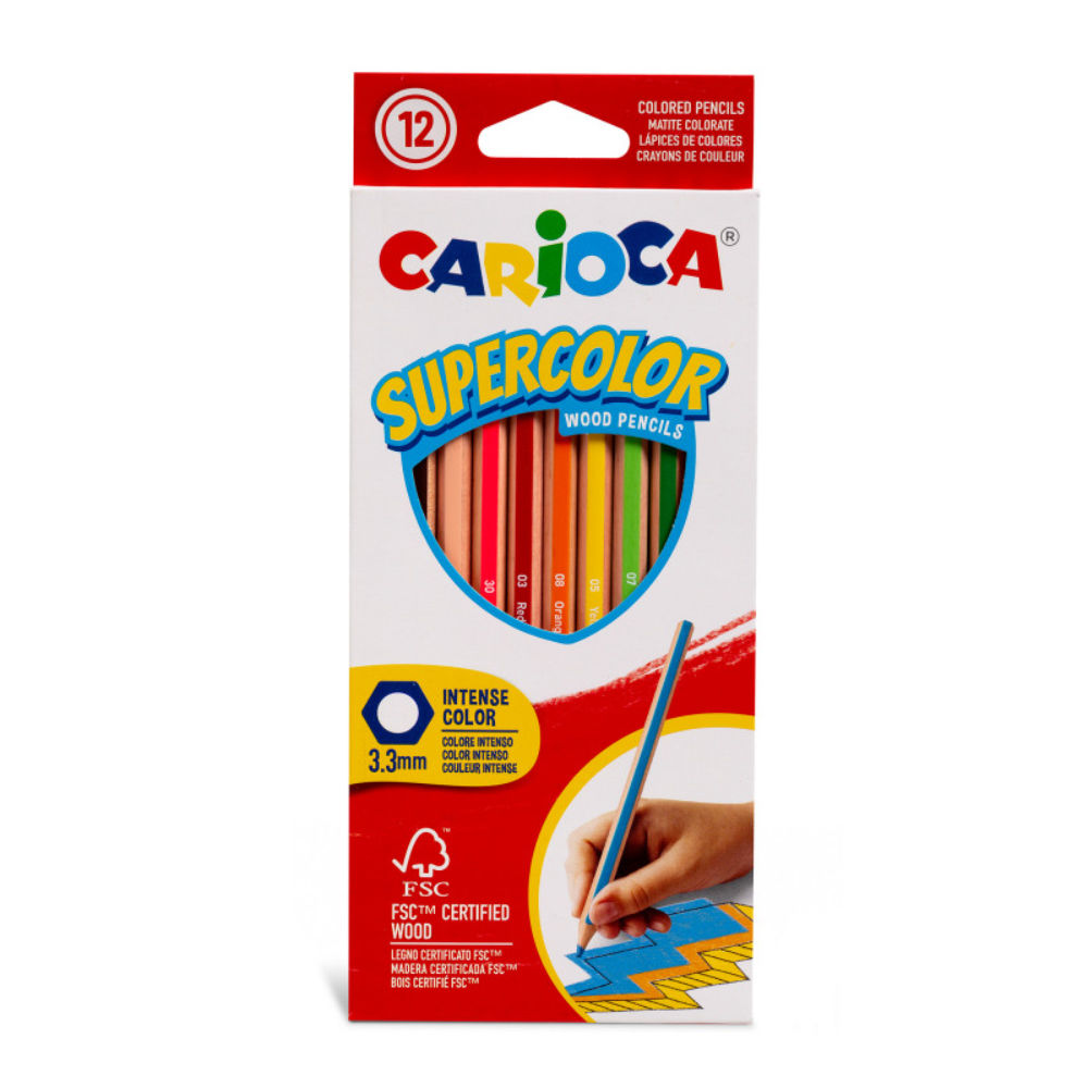 CARIOCA SUPERCOLOR MATITE COLORATE 12PZCarioca