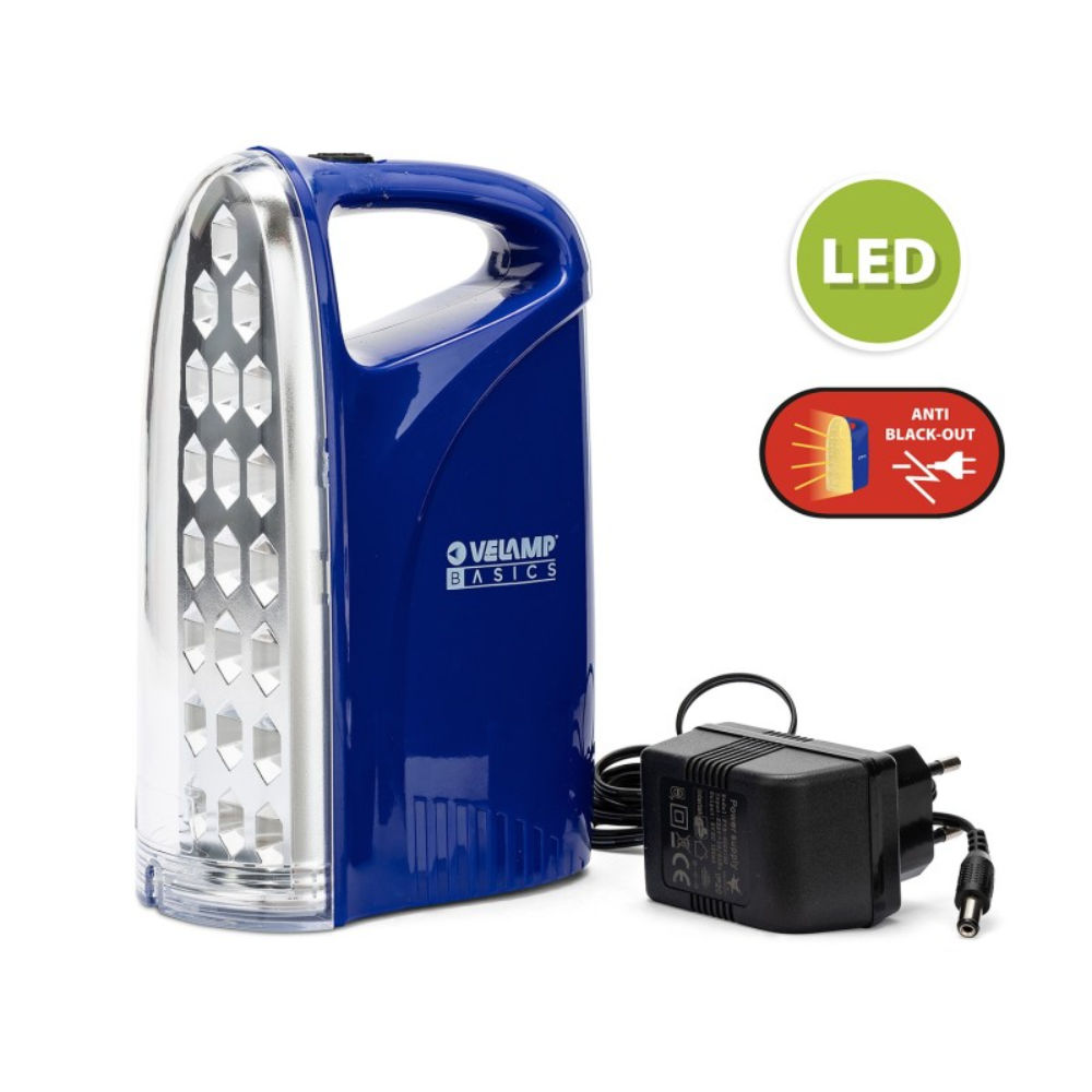 IRON - LAMPADA D'EMERGENZA RICARICABILEVelamp
