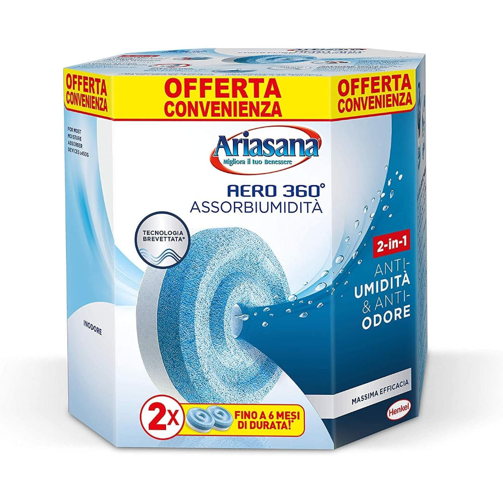 ARIASANA RICARICA TAB 450G - INODORE - 2PZAriasana