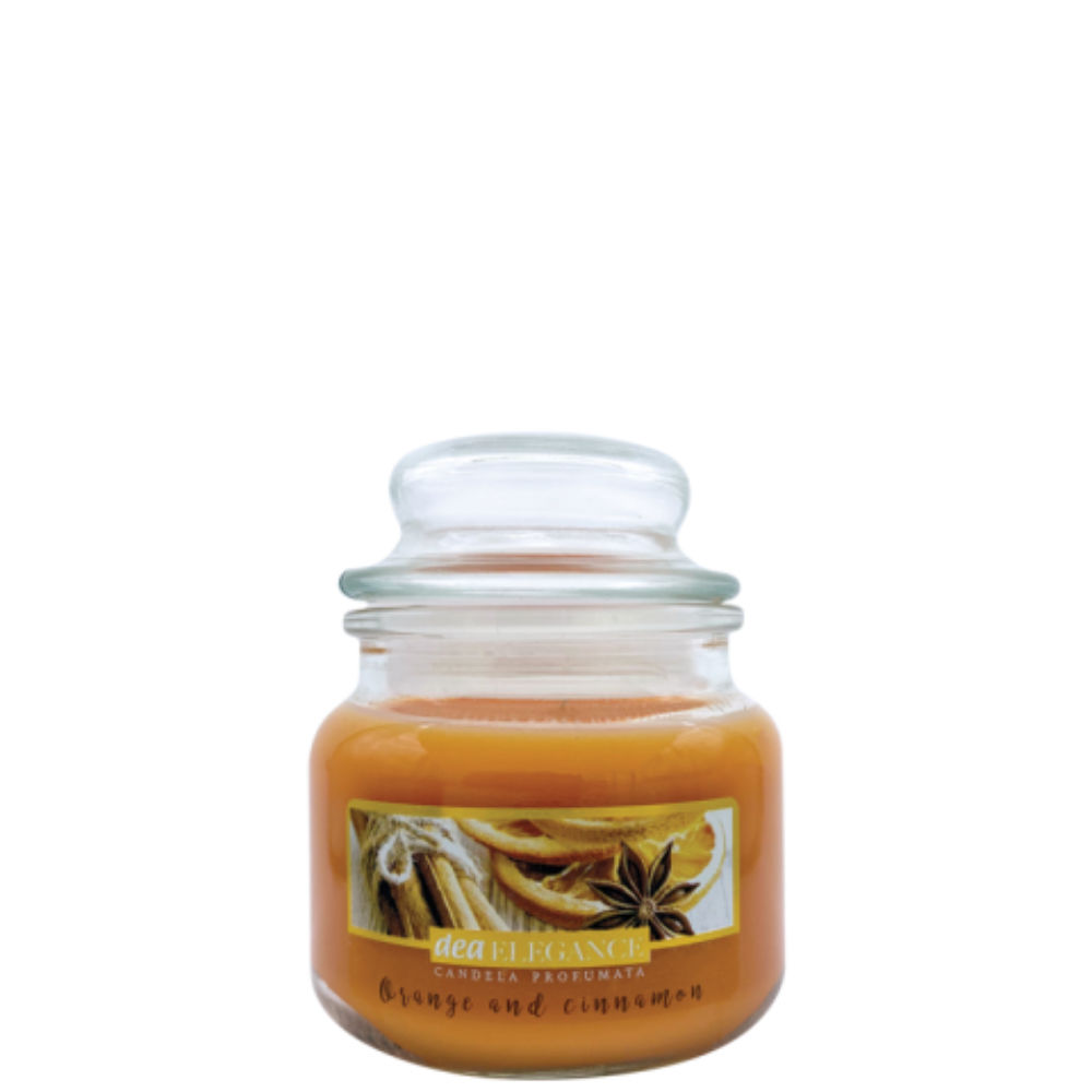 Candela Elegance 100g - Arancia & CannellaDea