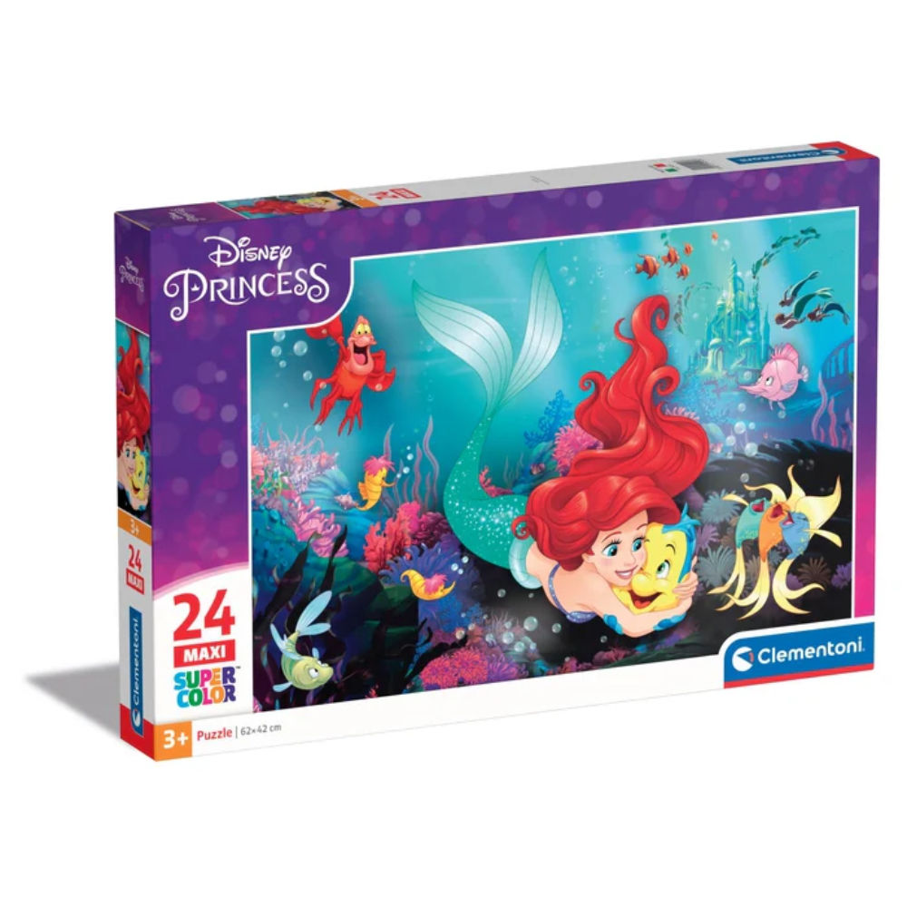 SUPERCOLOR PUZZLE 24PZ THE LITTLE MERMAIDClementoni