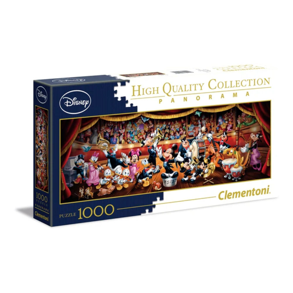 PUZZLE 1000PZ PANORAMA DISNEY ORCHESTRAClementoni