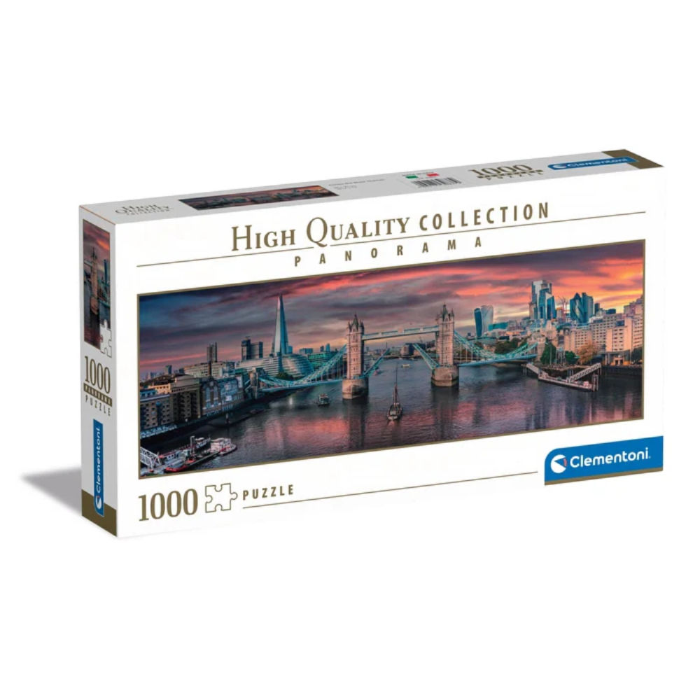 PUZZLE 1000PZ PANORAMA ACROSS THE RIVER THAMESClementoni