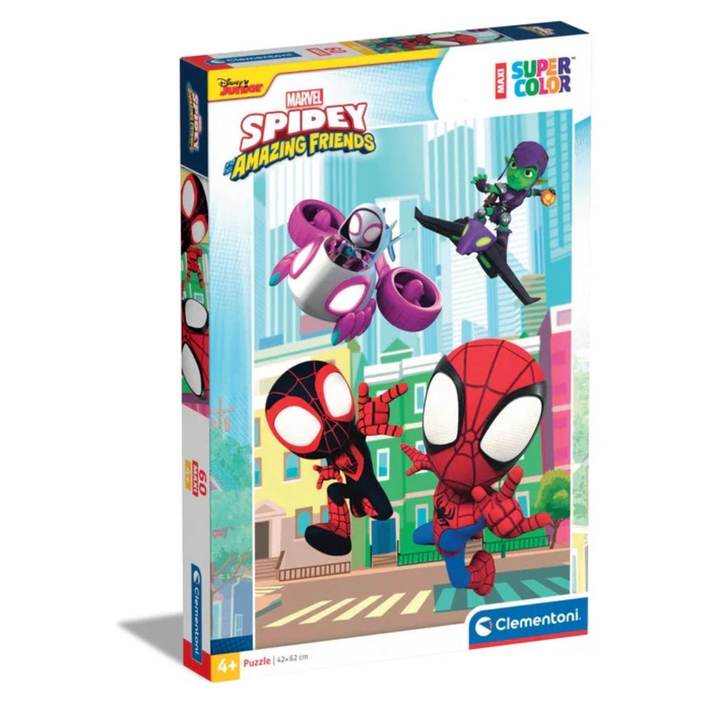 SUPERCOLOR PUZZLE 100PZ SPIDEY AND HIS AMAZING FRIENDSClementoni