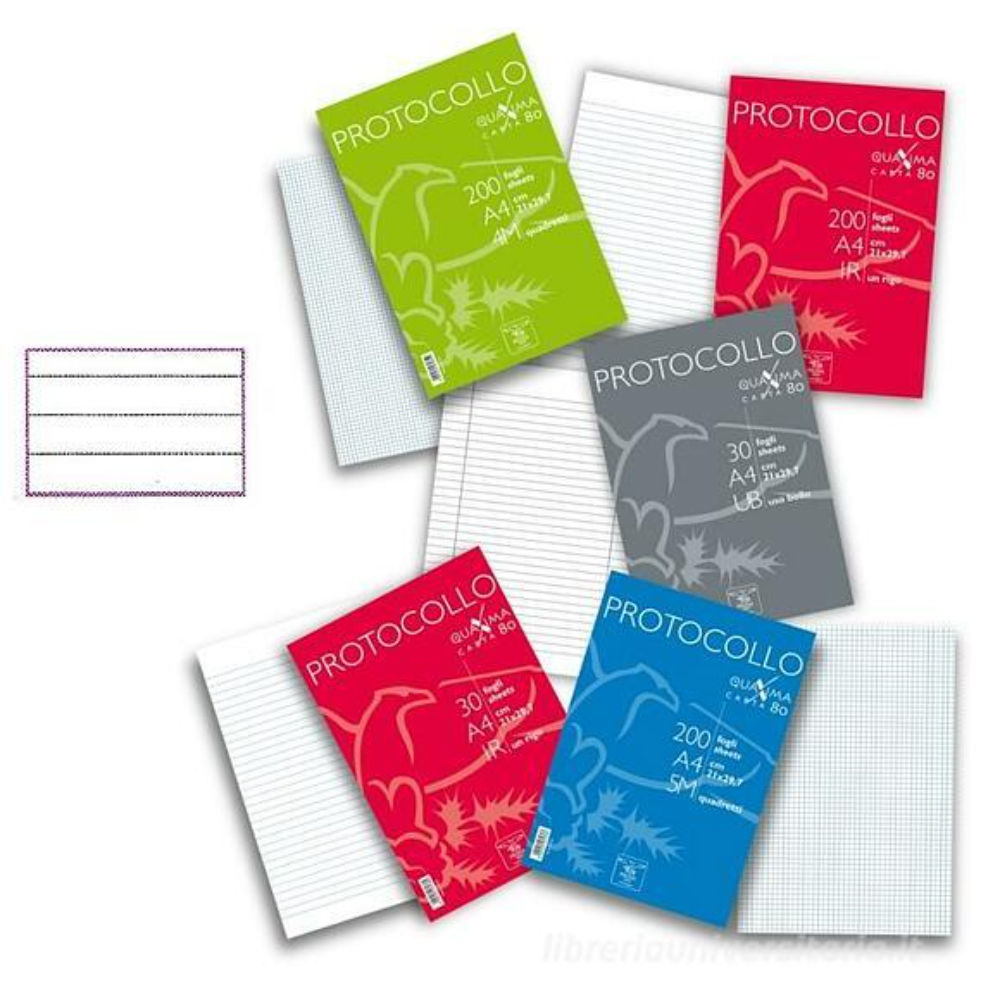 PROTOCOLLO PIGNA 1 R IN CONF.30 FG. GR.80Pigna