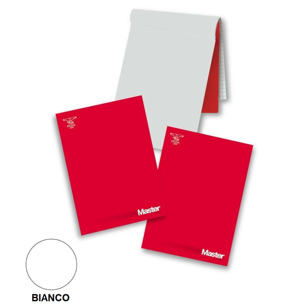 BLOCCO MASTER A4 BIANCOPigna