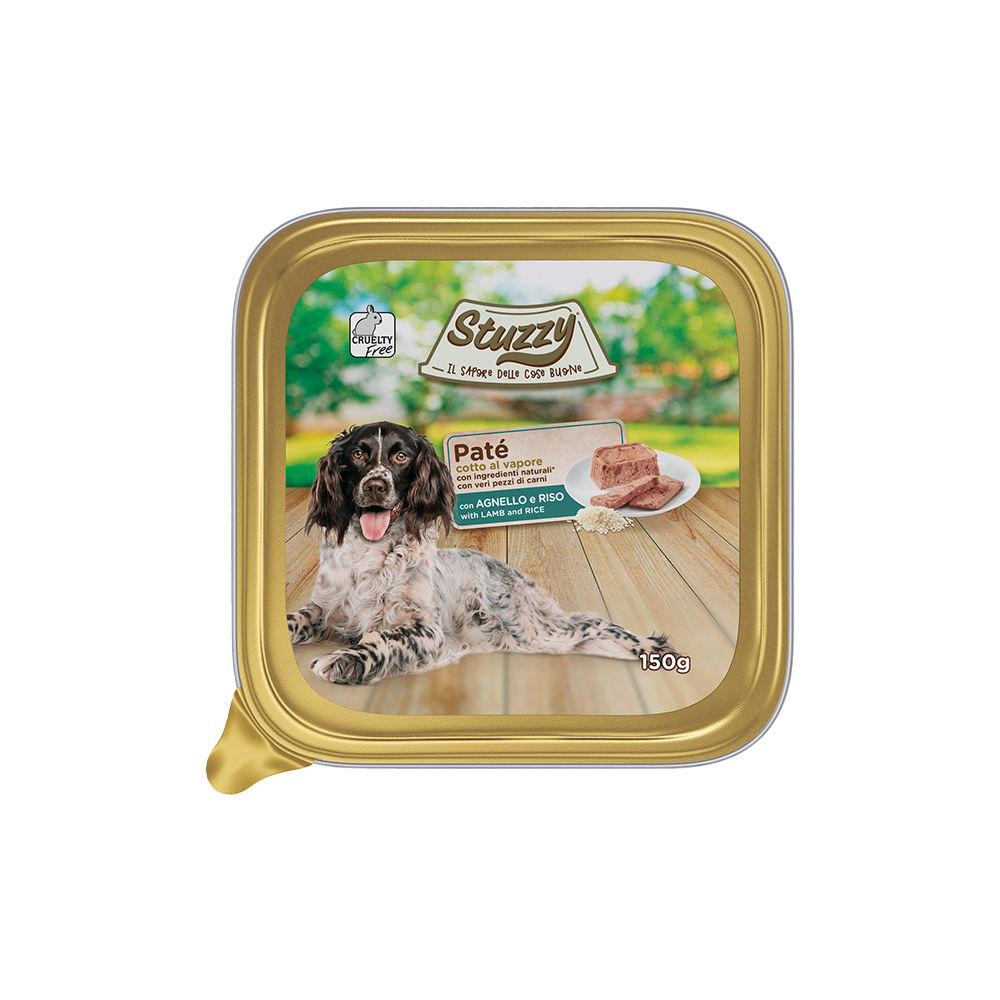 Stuzzy Dog - Patè con Agnello e Riso - 150gStuzzy