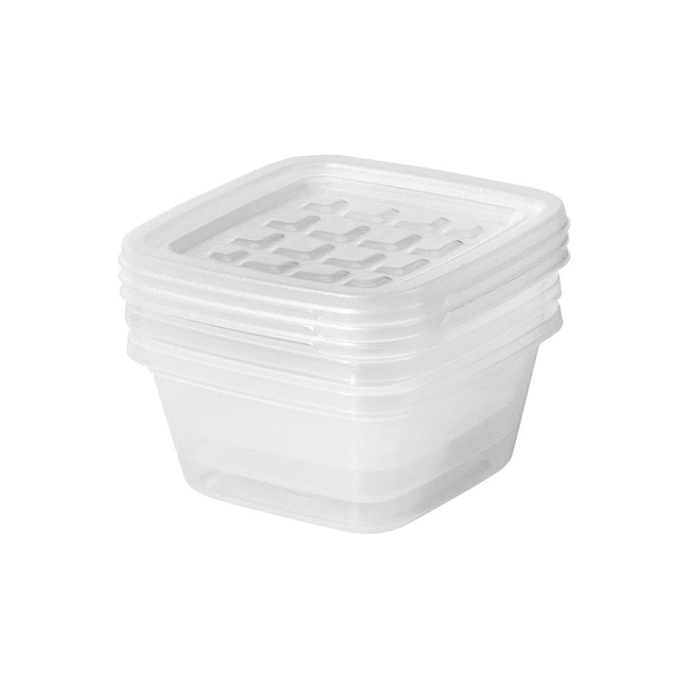 SET 1X3 F.B. FREEZY QUADRATO 0,5L TRASP.Tontarelli