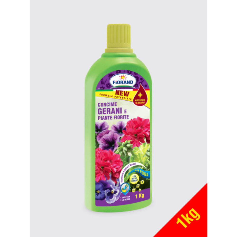 Fiorand Concime Liquido Gerani & Piante Fiorite - 1kgFiorand