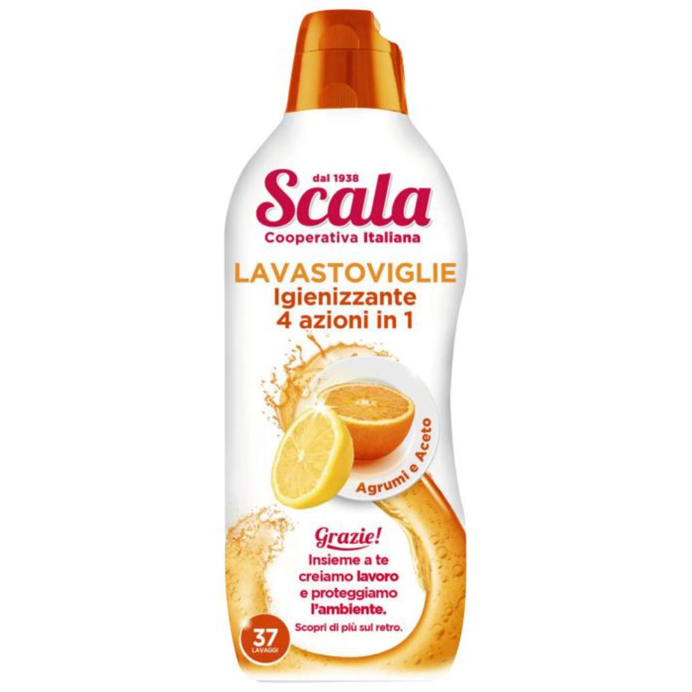Scala Gel Lavastoviglie 4in1 Agrumi - 750mlScala