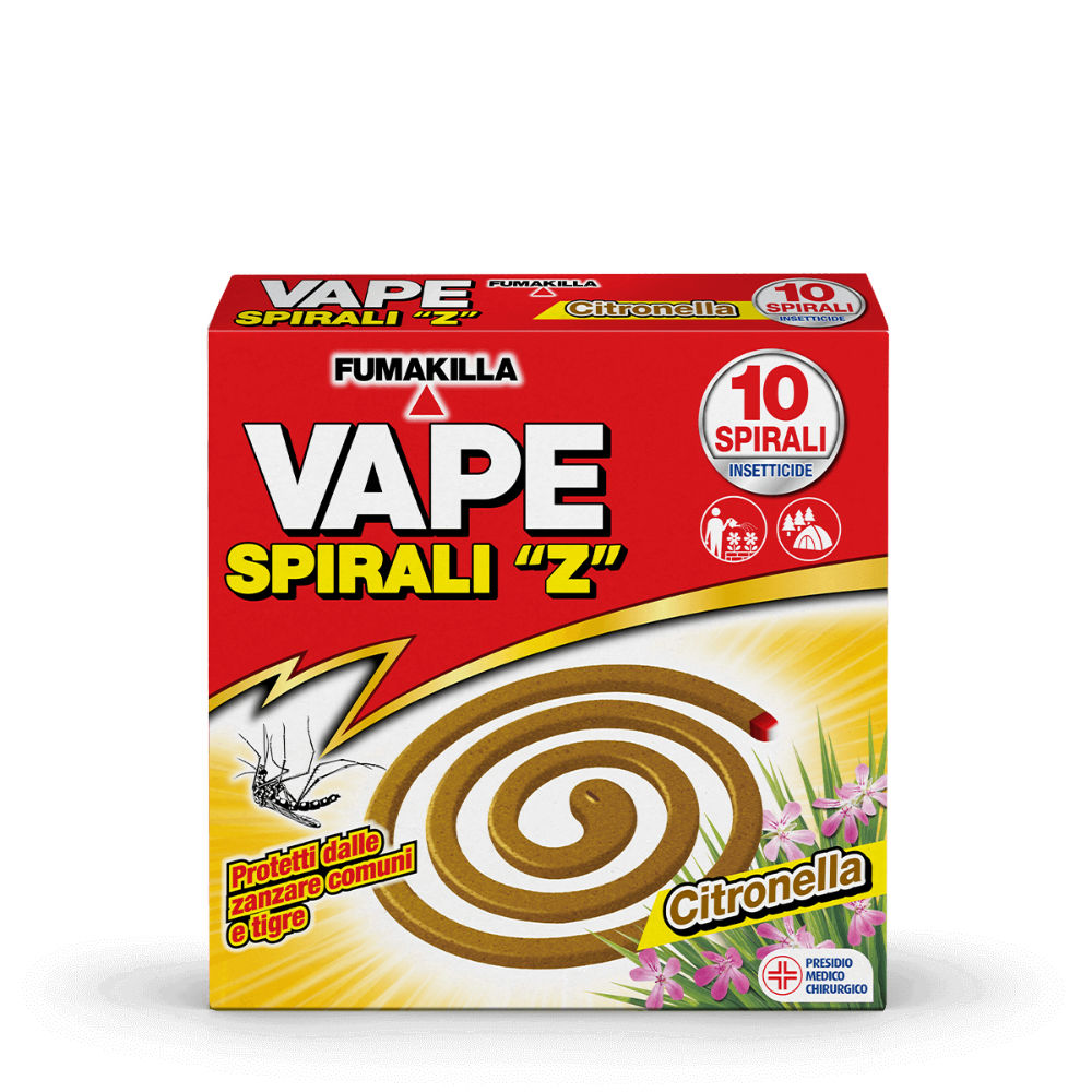 VAPE SPIRALI ANTIZANZARE PROFUMATE - 10PZVape