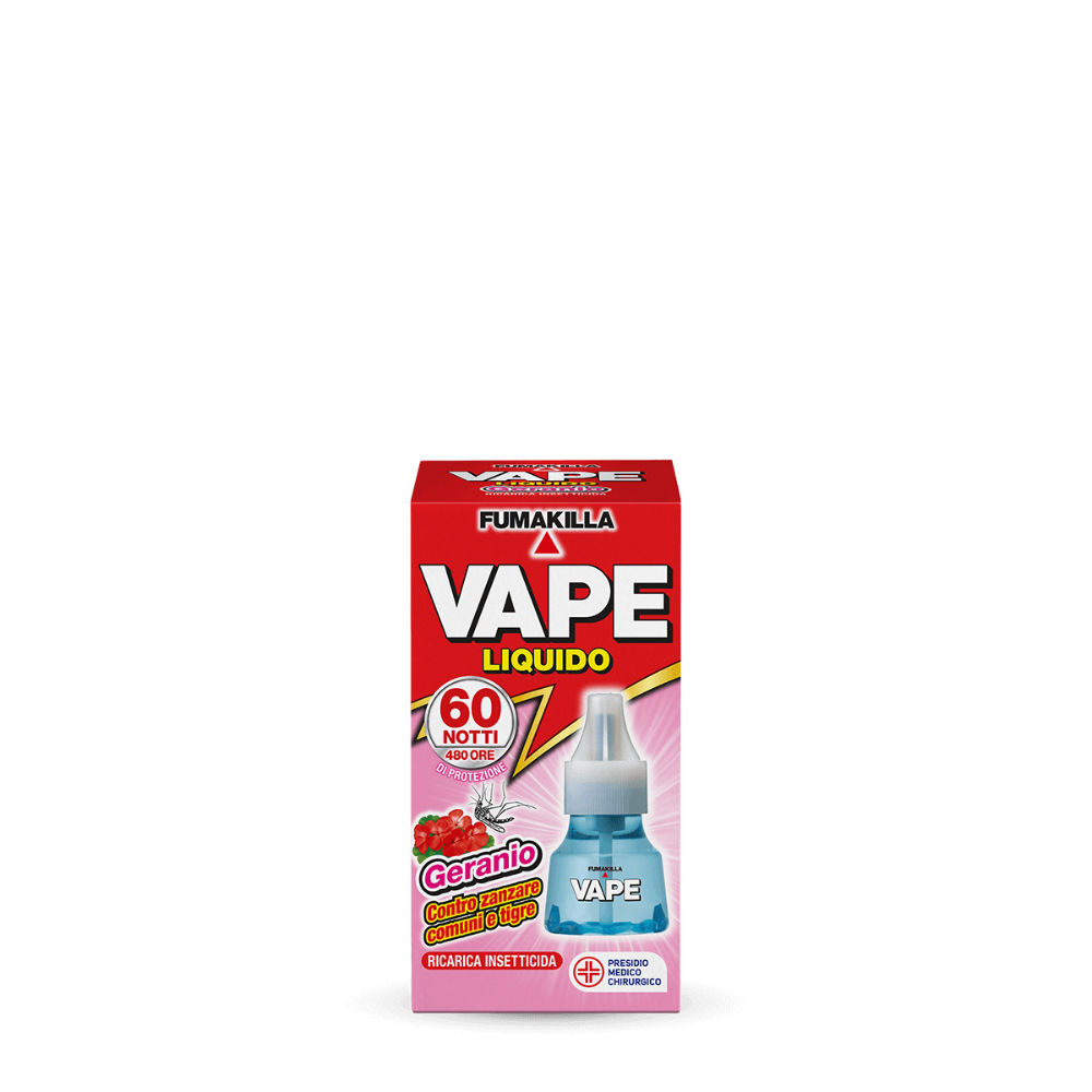 VAPE RICARICA LIQUIDA ANTIZANZARE GERANIO - 30MLVape