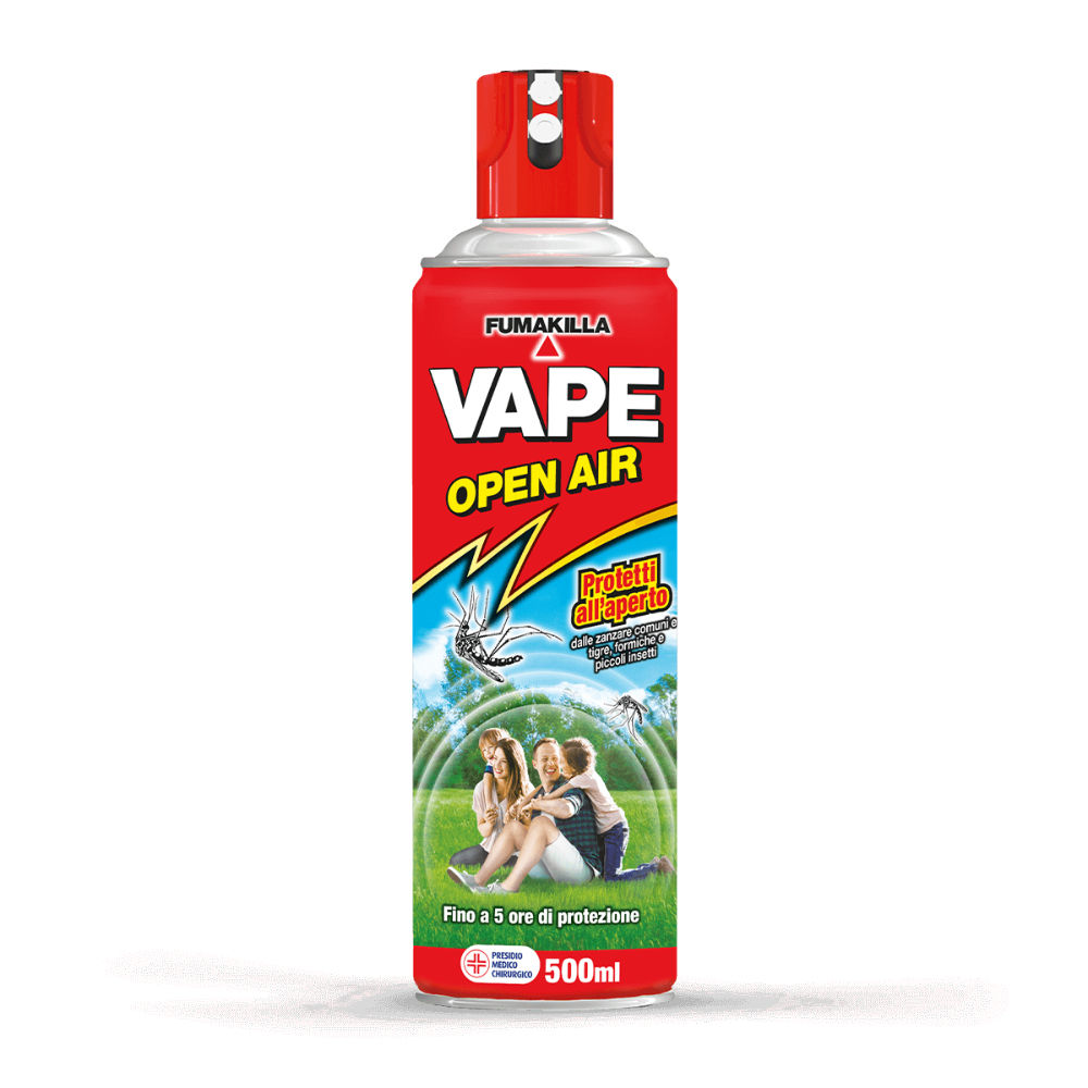 VAPE SPRAY ANTIZANZARE SPAZI APERTI - 500MLVape