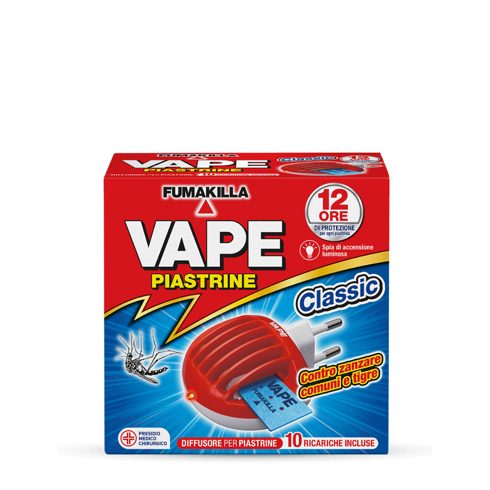 VAPE DIFFUSORE + 10 PIASTRINE ANTIZANZAREVape