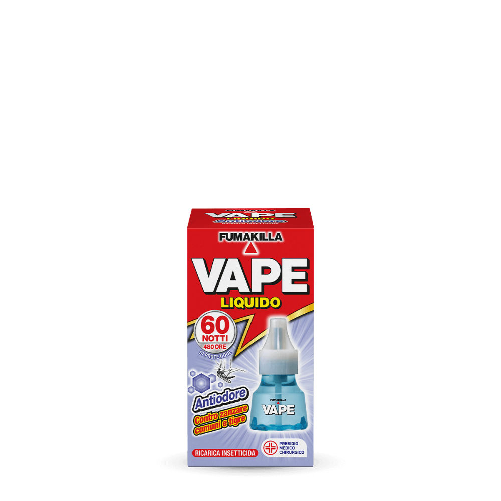 VAPE RICARICA LIQUIDA ANTIZANZARE ANTIODORE - 30MLVape