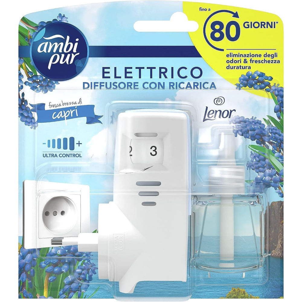 AMBIPUR KIT DIFFUSORE ELETTRICO -LENOR CAPRIAmbipur