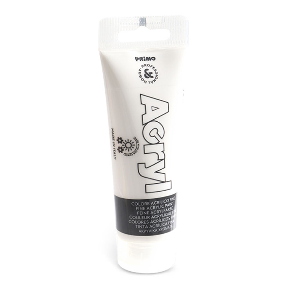 ACRYL ACRILICO TUBO 75ML - BIANCOPrimo