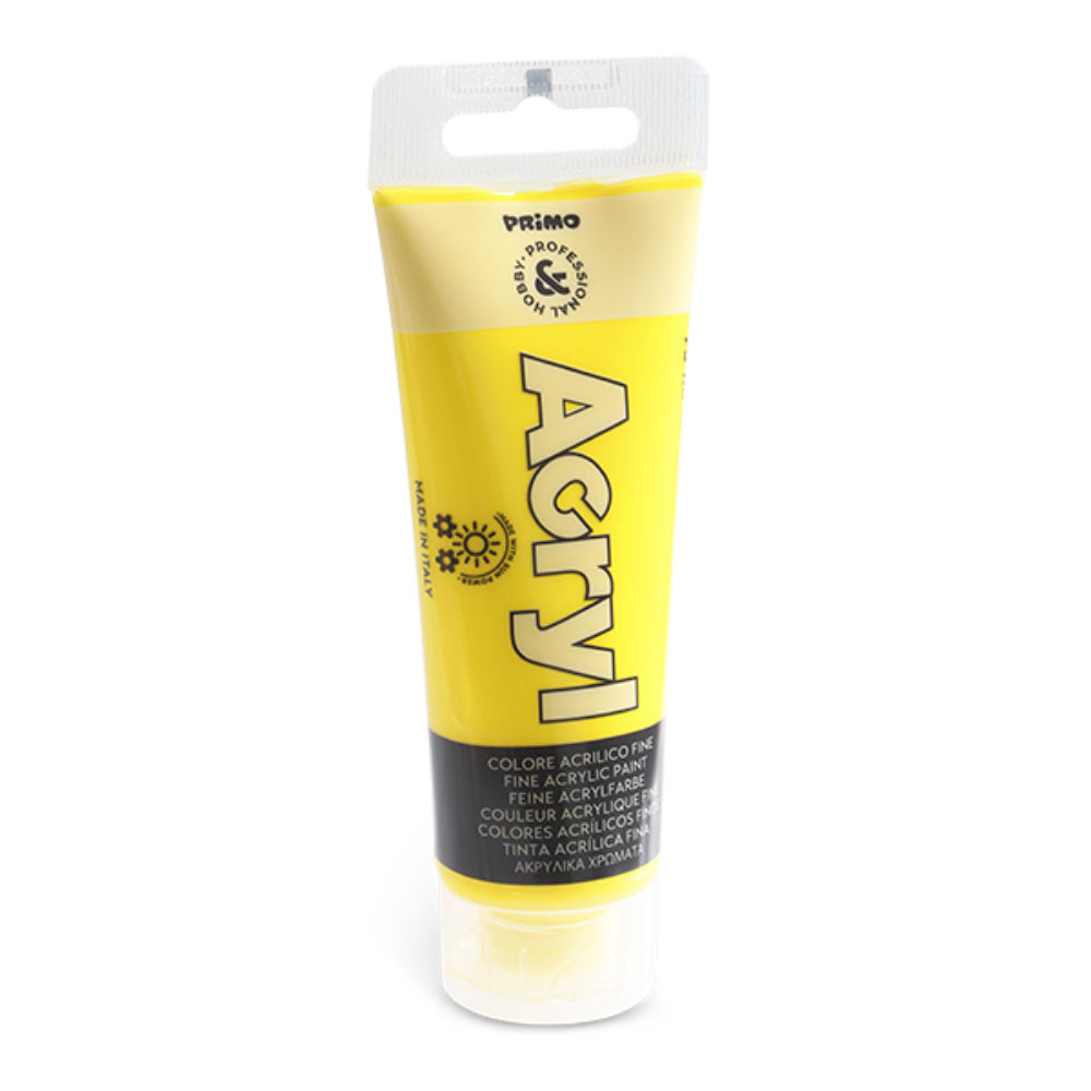 ACRYL ACRILICO TUBO 75ML - GIALLO PRIMARIOPrimo