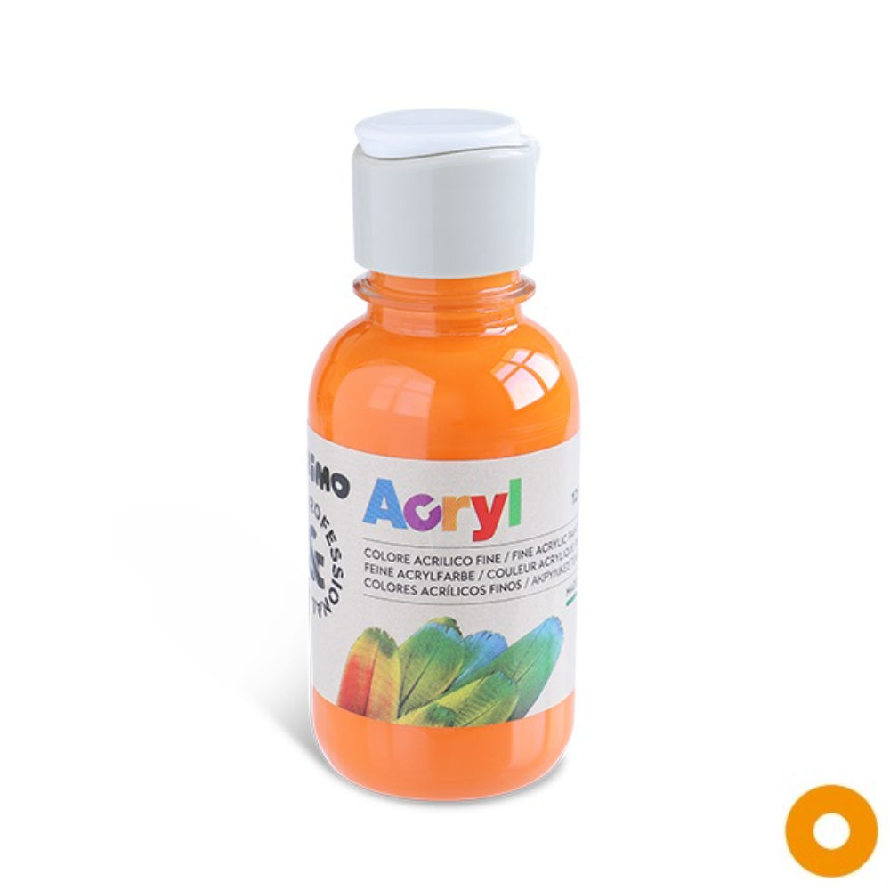 ACRYL ACRILICO FINE 125ML ARANCIONEPrimo